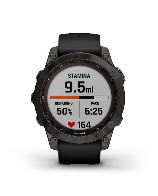 Relógio Smartwatch Fenix 7 Sapphire Solar Preto / Cinzento-7