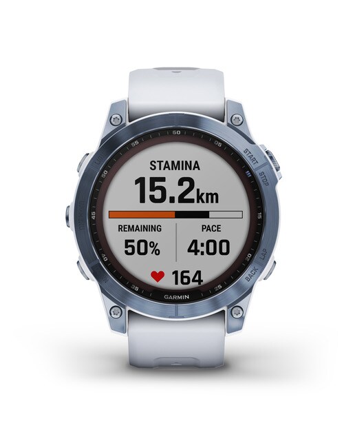 Relógio Smartwatch Fenix 7 Sapphire Solar Branco-7