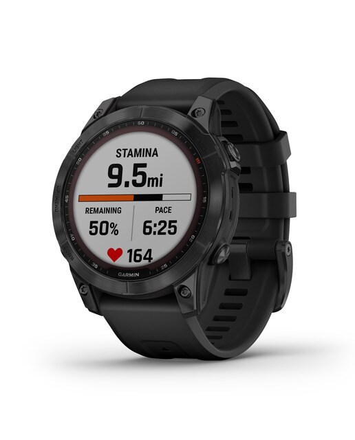 Relógio Smartwatch Fenix 7 Sapphire Solar Preto-1