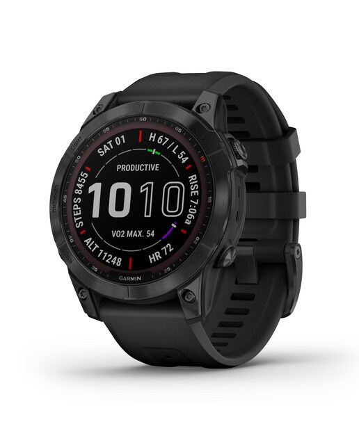 Relógio Smartwatch Fenix 7 Sapphire Solar Preto-2