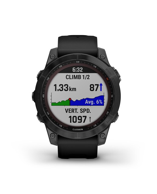 Relógio Smartwatch Fenix 7 Sapphire Solar Preto-3