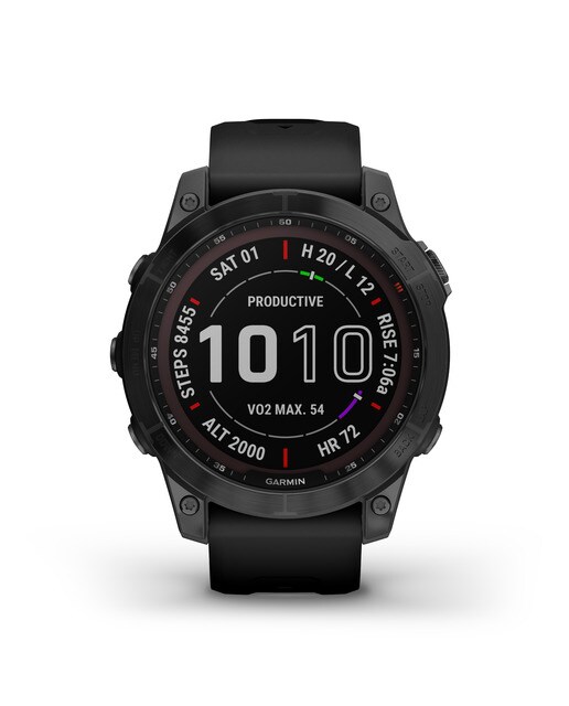 Relógio Smartwatch Fenix 7 Sapphire Solar Preto-10