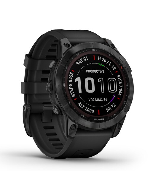 Relógio Smartwatch Fenix 7 Sapphire Solar Preto-12