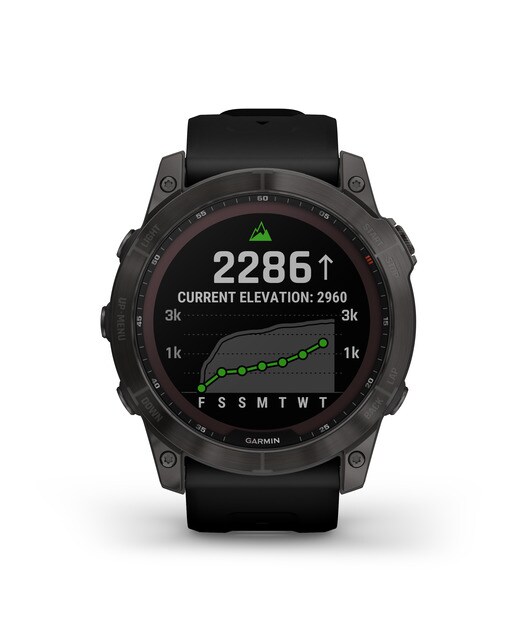 Relógio Smartwatch Fenix 7X Sapphire Solar Preto / Cinzento-3
