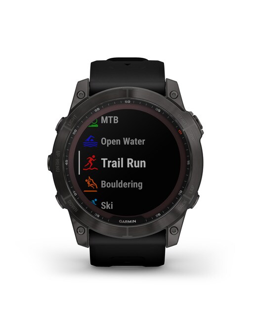 Relógio Smartwatch Fenix 7X Sapphire Solar Preto / Cinzento-4