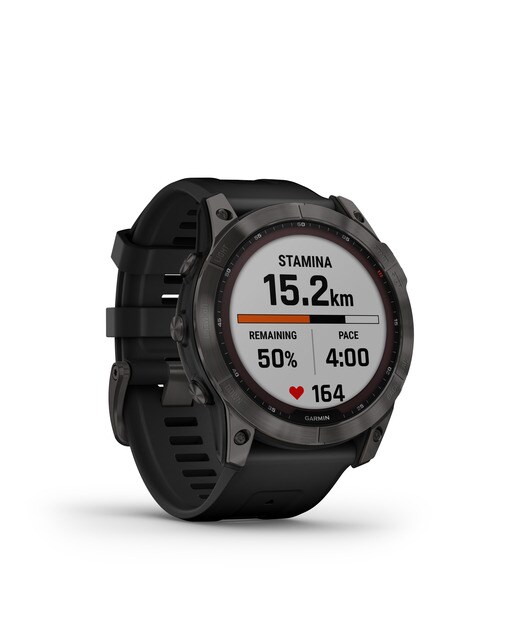 Relógio Smartwatch Fenix 7X Sapphire Solar Preto / Cinzento-10
