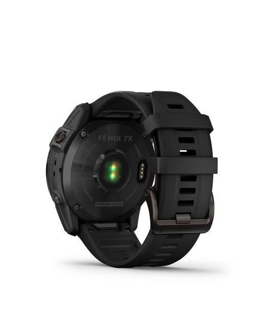 Relógio Smartwatch Fenix 7X Sapphire Solar Preto / Cinzento-12