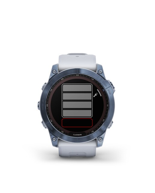 Relógio Smartwatch Fenix 7X Sapphire Solar Branco-4