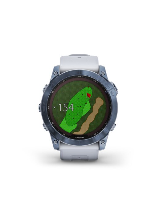 Relógio Smartwatch Fenix 7X Sapphire Solar Branco-6