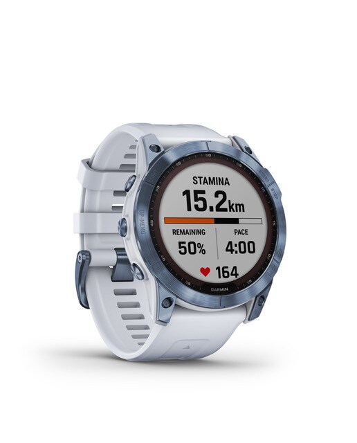 Relógio Smartwatch Fenix 7X Sapphire Solar Branco-9