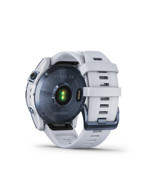 Relógio Smartwatch Fenix 7X Sapphire Solar Branco-12