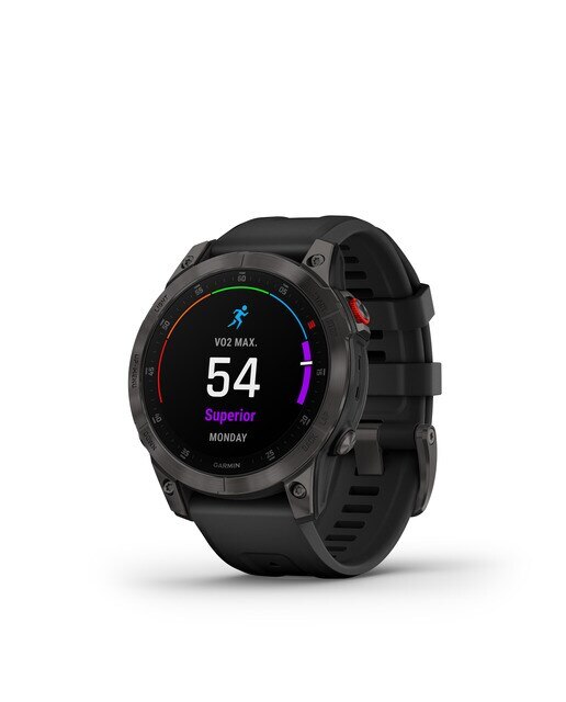 Relógio smartwatch Epix 2 Sapphire Garmin Preto-3