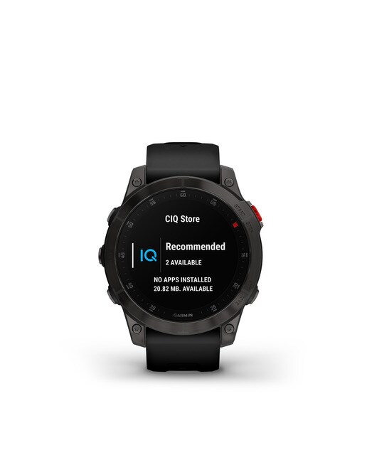 Relógio smartwatch Epix 2 Sapphire Garmin Preto-4