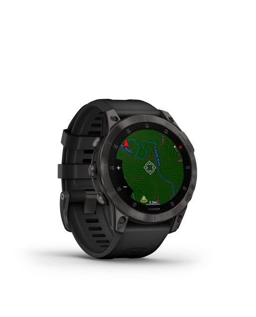 Relógio smartwatch Epix 2 Sapphire Garmin Preto-9
