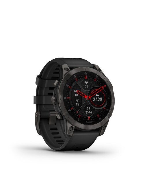 Relógio smartwatch Epix 2 Sapphire Garmin Preto-10