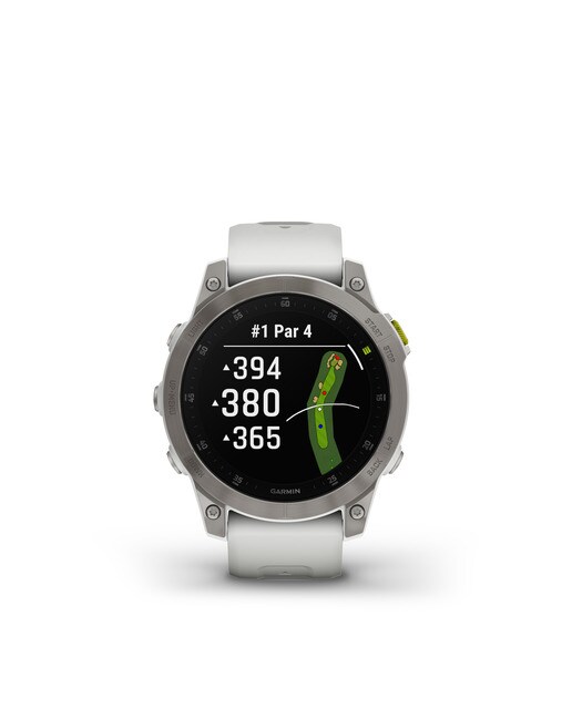 Relógio smartwatch Epix 2 Sapphire Garmin Branco-6
