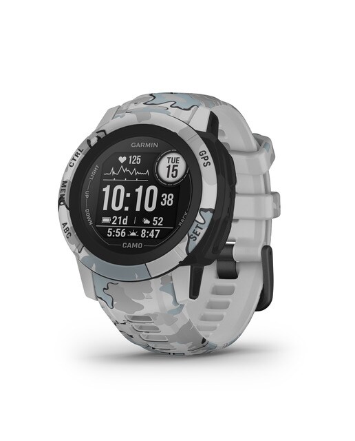 Relógio smartwatch Instinct 2S Camo Garmin Camuflagem preta-1
