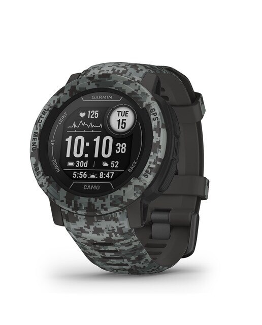 Relógio smartwatch Instinct 2 Camo Garmin Camuflagem/Cinzento-1