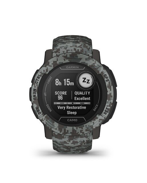 Relógio smartwatch Instinct 2 Camo Garmin Camuflagem/Cinzento-2