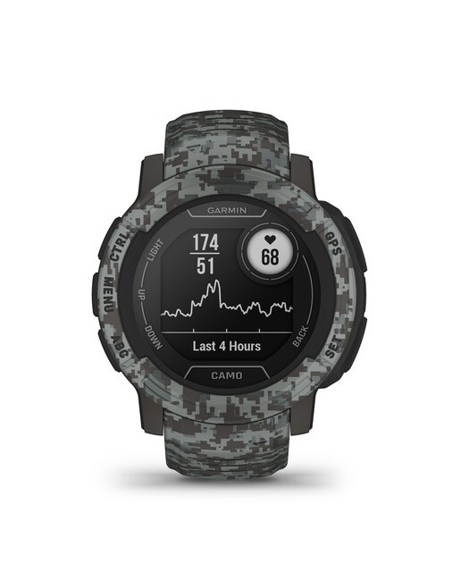 Relógio smartwatch Instinct 2 Camo Garmin Camuflagem/Cinzento-3