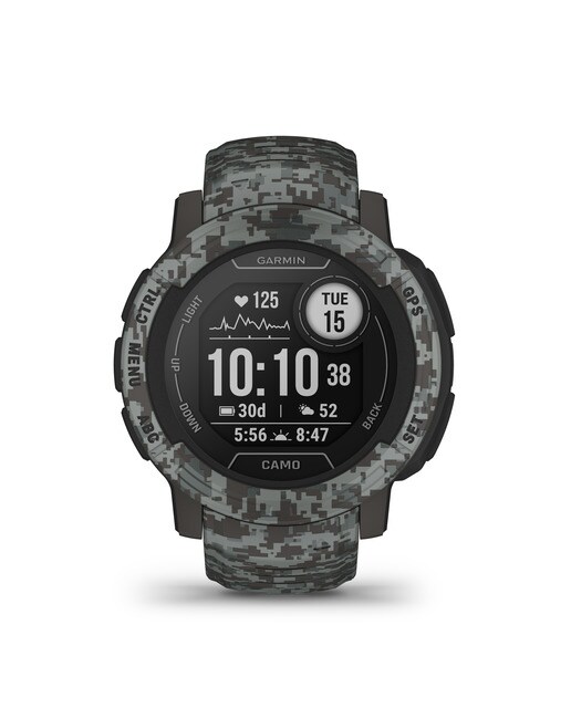 Relógio smartwatch Instinct 2 Camo Garmin Camuflagem/Cinzento-4