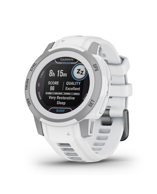 Relógio smartwatch Instinct 2S Solar Surf Garmin Branco / Cinzento-2