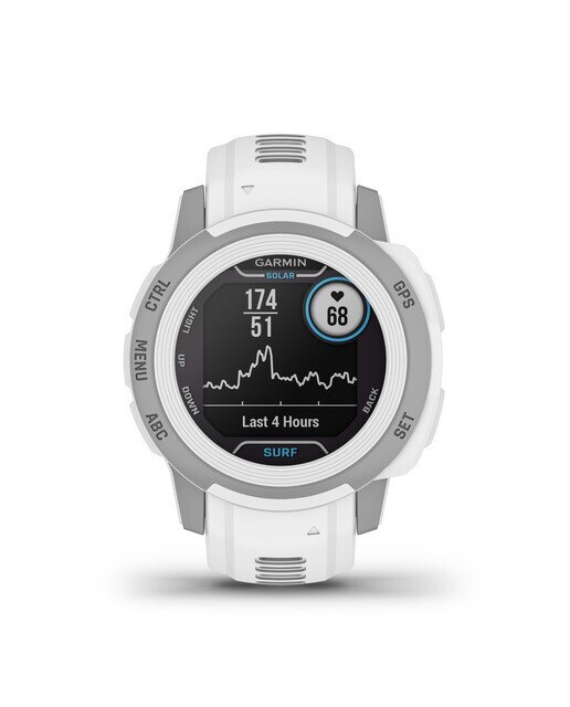Relógio smartwatch Instinct 2S Solar Surf Garmin Branco / Cinzento-5