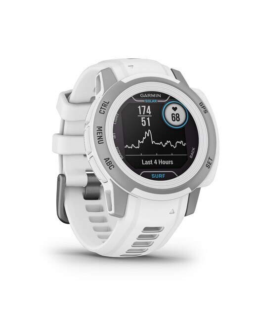 Relógio smartwatch Instinct 2S Solar Surf Garmin Branco / Cinzento-8
