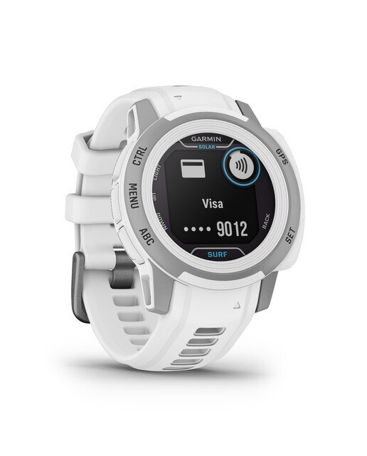 Relógio smartwatch Instinct 2S Solar Surf Garmin Branco / Cinzento-10