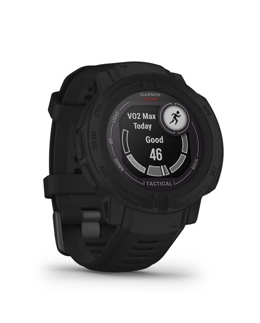 Relógio smartwatch Instinct 2 Solar Tactical Garmin Preto-6