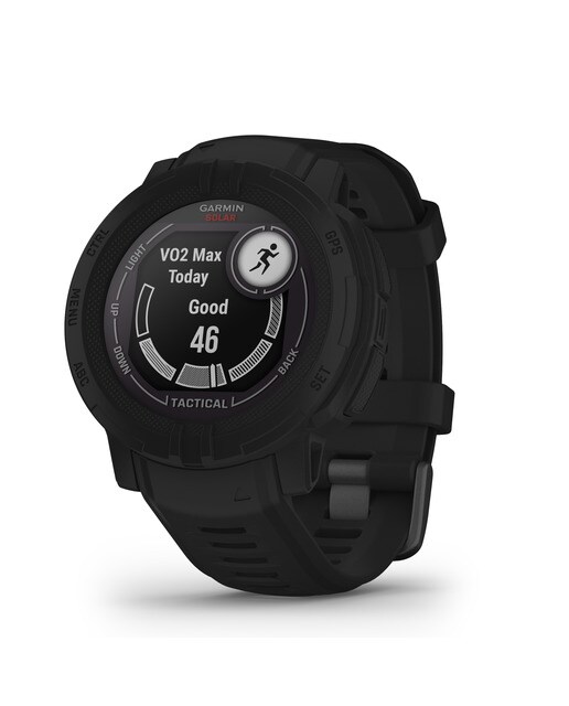 Relógio smartwatch Instinct 2 Solar Tactical Garmin Preto-8