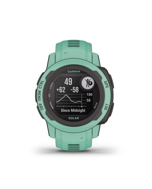 Relógio smartwatch Instinct 2S Solar Garmin Verde-5
