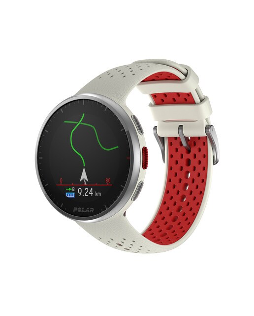 Relógio Smartwatch Pacer Pro Polar Branco / Vermelho-1