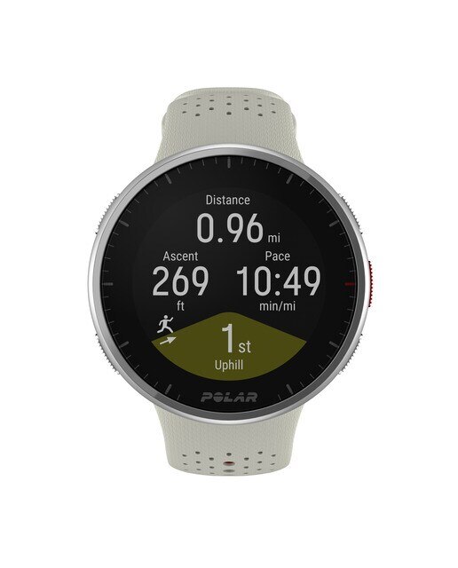 Relógio Smartwatch Pacer Pro Polar Branco / Vermelho-4