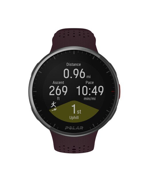 Relógio Smartwatch Pacer Pro Polar Bordeaux-3