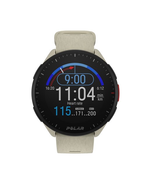 Relógio Smartwatch Pacer Polar Creme-3