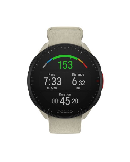 Relógio Smartwatch Pacer Polar Creme-7