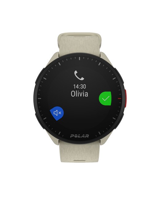 Relógio Smartwatch Pacer Polar Creme-8