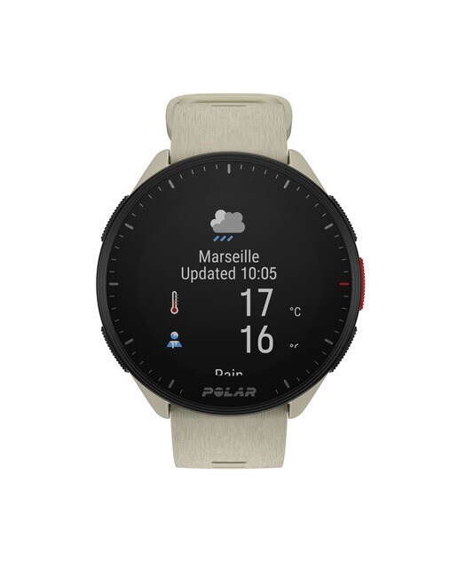 Relógio Smartwatch Pacer Polar Creme-9