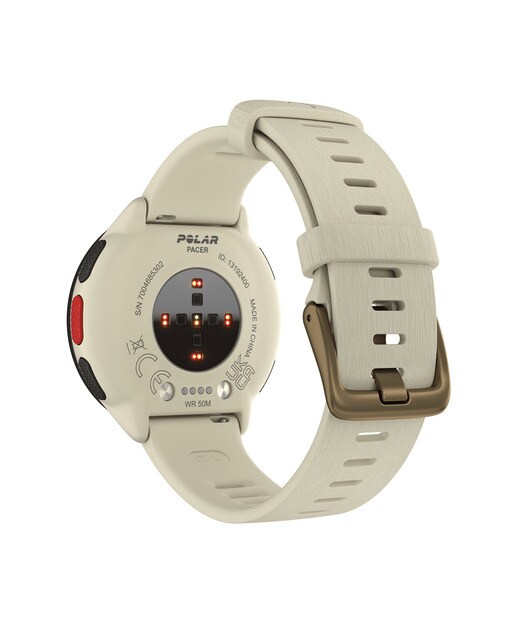 Relógio Smartwatch Pacer Polar Creme-10