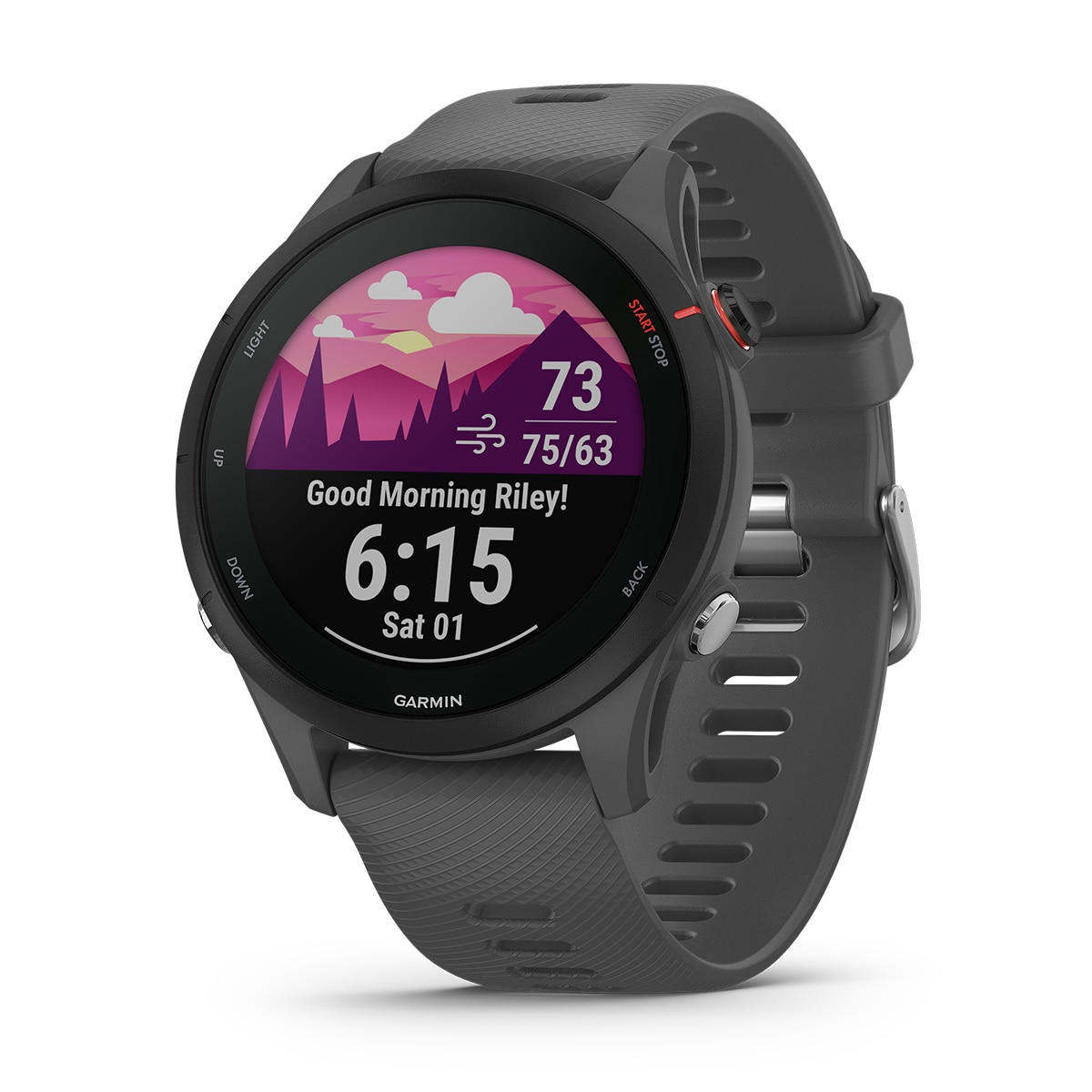 Relógio Smartwatch Forerunner 255 Cinzento-escuro-1