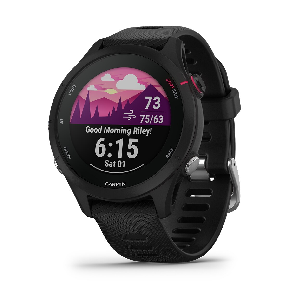 Relógio Smartwatch Forerunner 255S Music Preto-1