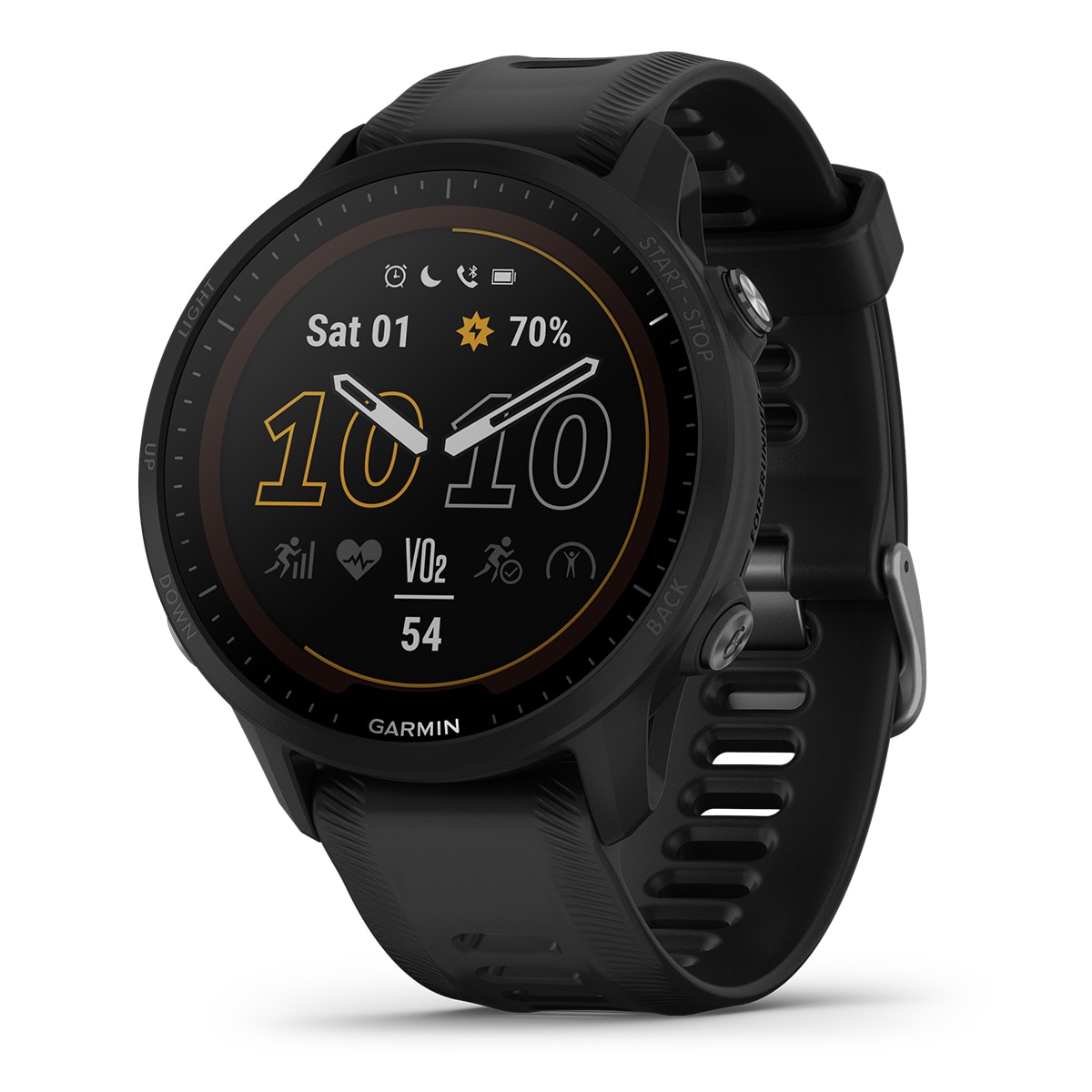 Relógio Smartwatch Forerunner 955 Solar Preto-1