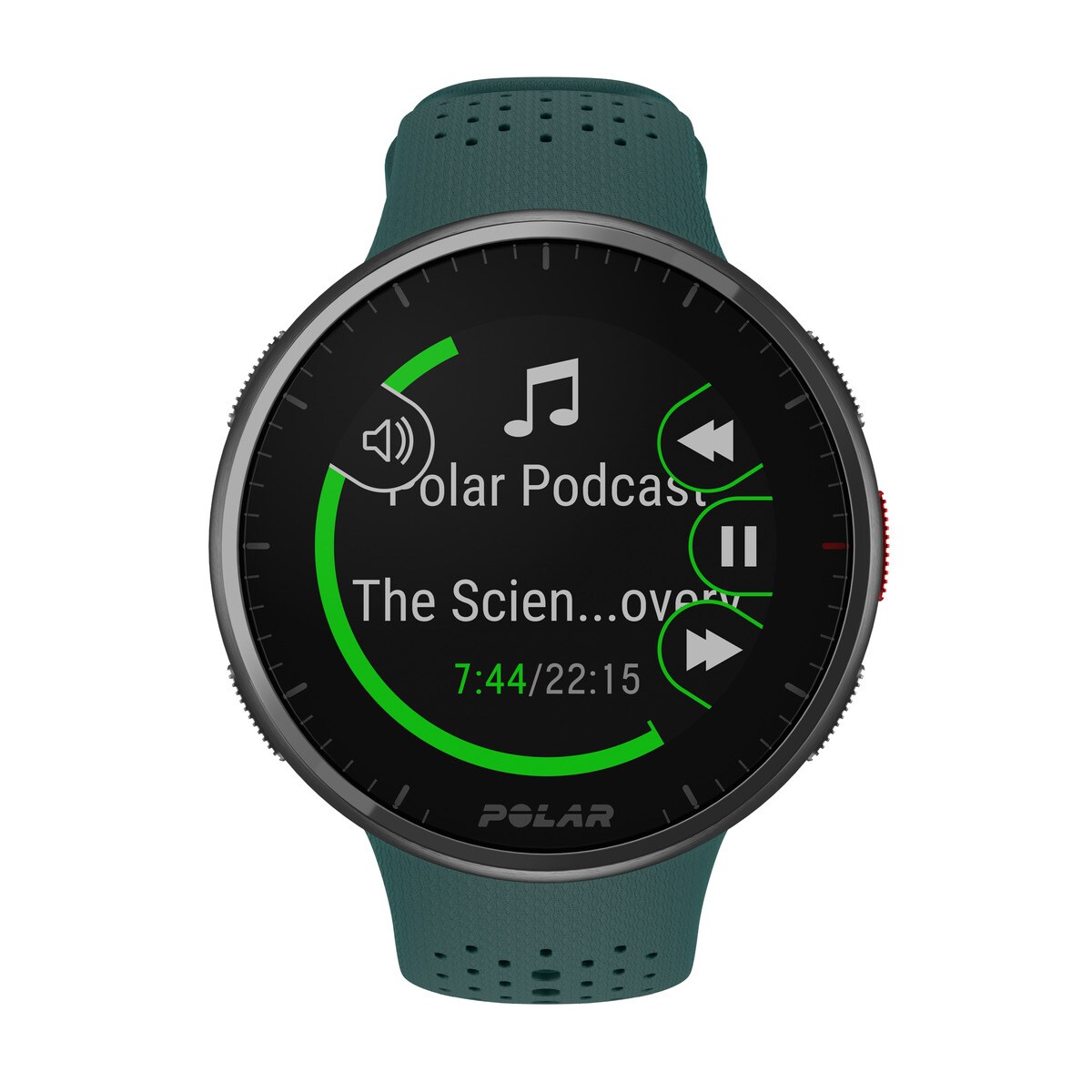 Relógio Smartwatch Pacer Pro Polar Verde-9