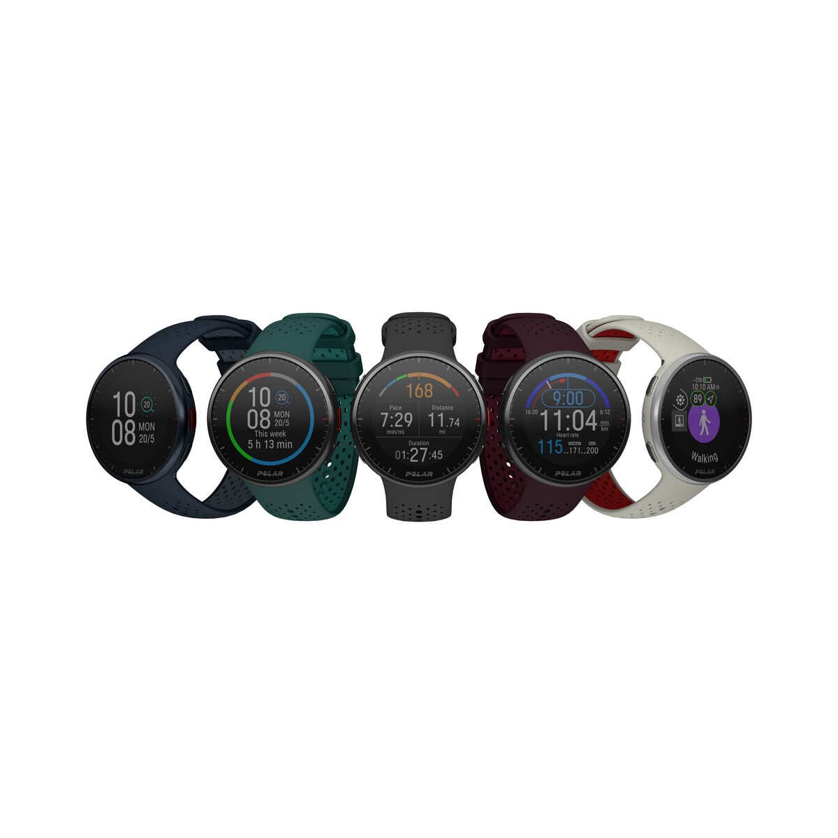 Relógio Smartwatch Pacer Pro Polar Verde-12