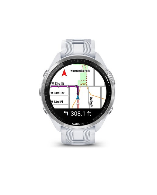 Relógio Smartwatch Forerunner 965 Branco / Cinzento-4