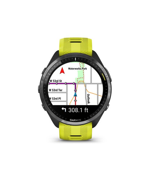 Relógio Smartwatch Forerunner 965 Amarelo / Preto-4