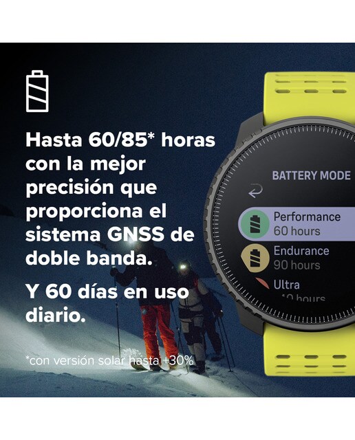 Relógio GPS Vertical Verde / Preto-10