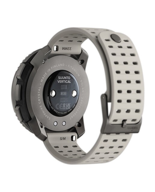 Relógio GPS Vertical Titanium Solar Cinzento-4