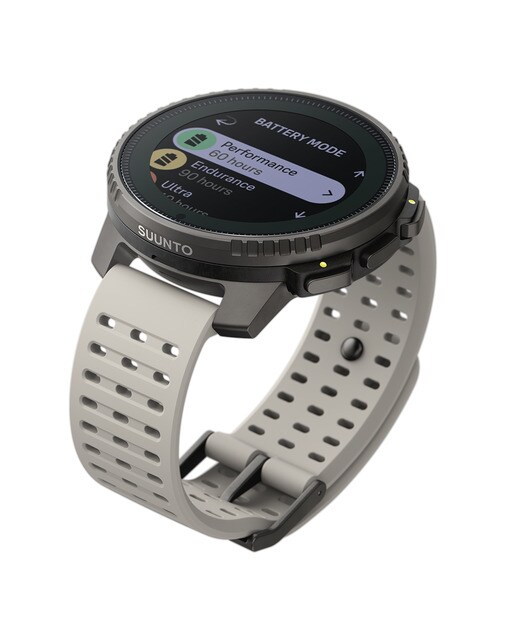 Relógio GPS Vertical Titanium Solar Cinzento-5